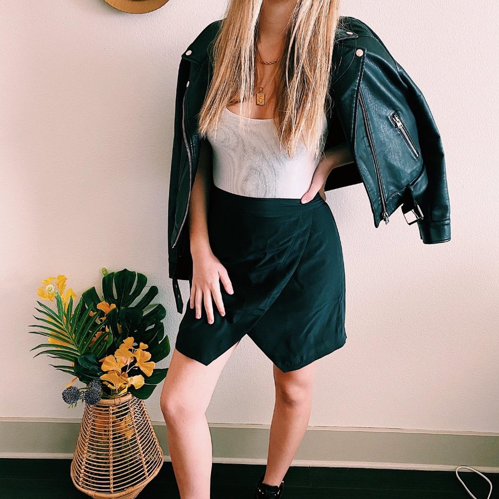 Black Madewell Pencil Skirt